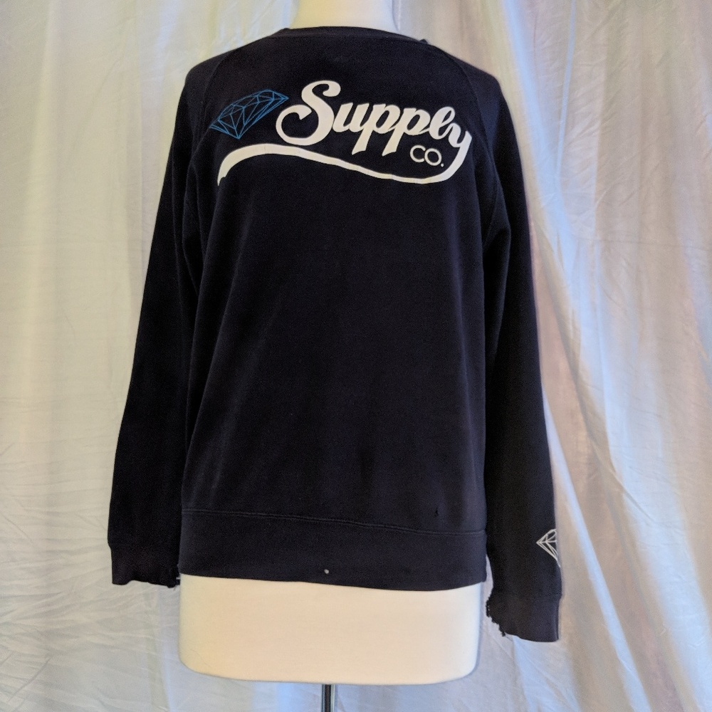 Diamond Supply Company crewneck sweater.